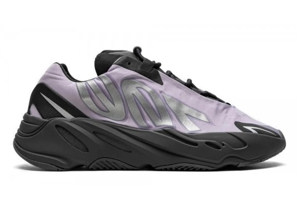 Кроссовки adidas yeezy 700 фиолетовые  черным