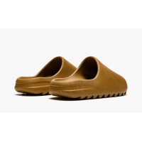 Шлепки Adidas Yeezy Slide коричневая 