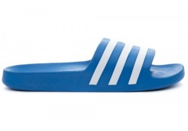 Сланцы Adidas голубые