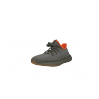 Adidas Yeezy Boost 350 V2 серые с оранжевым