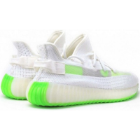 Adidas Yeezy Boost 350 V2 White Green Big Size